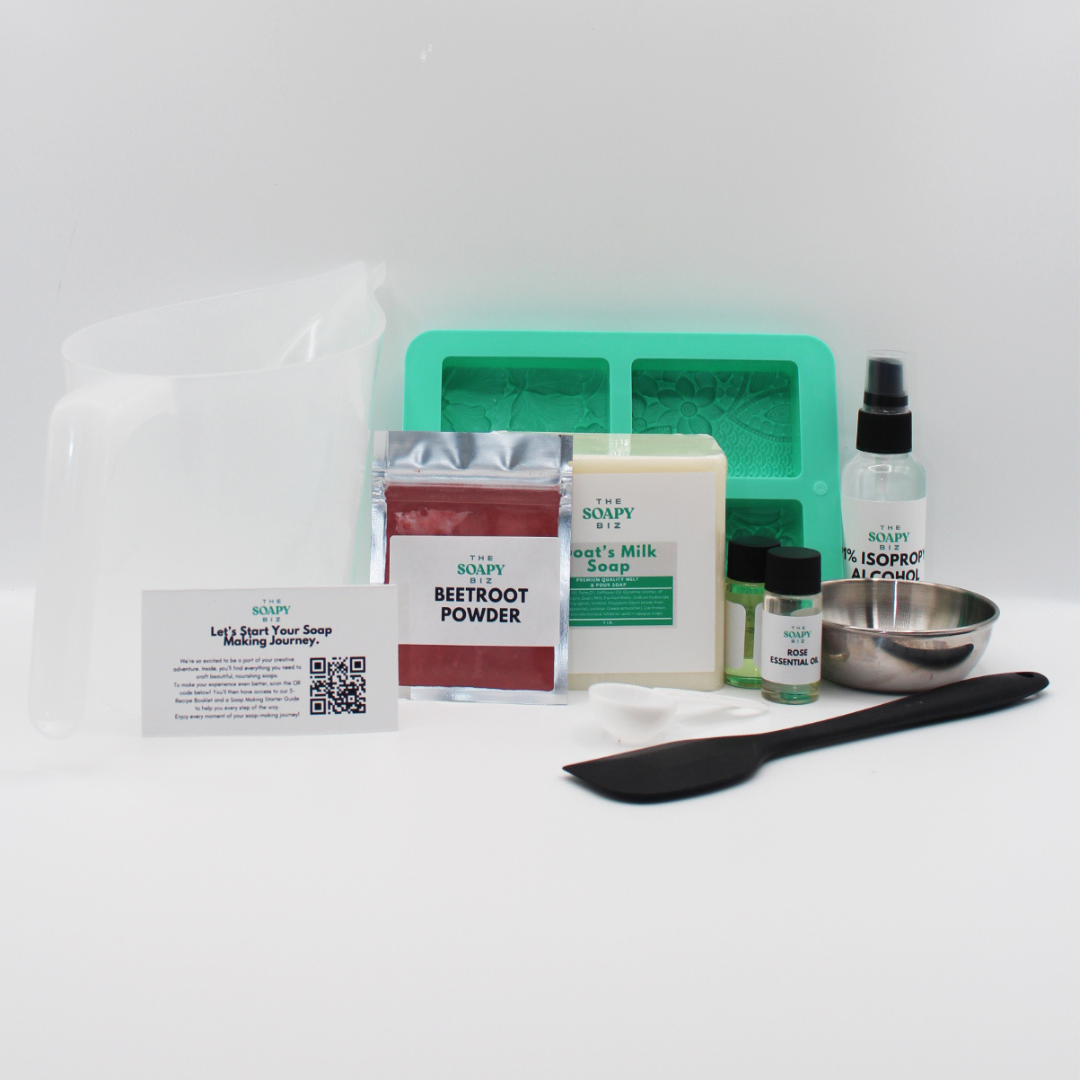 Spring Rose – Rose Oil Soap Making Kit for Soft, Radiant Skin