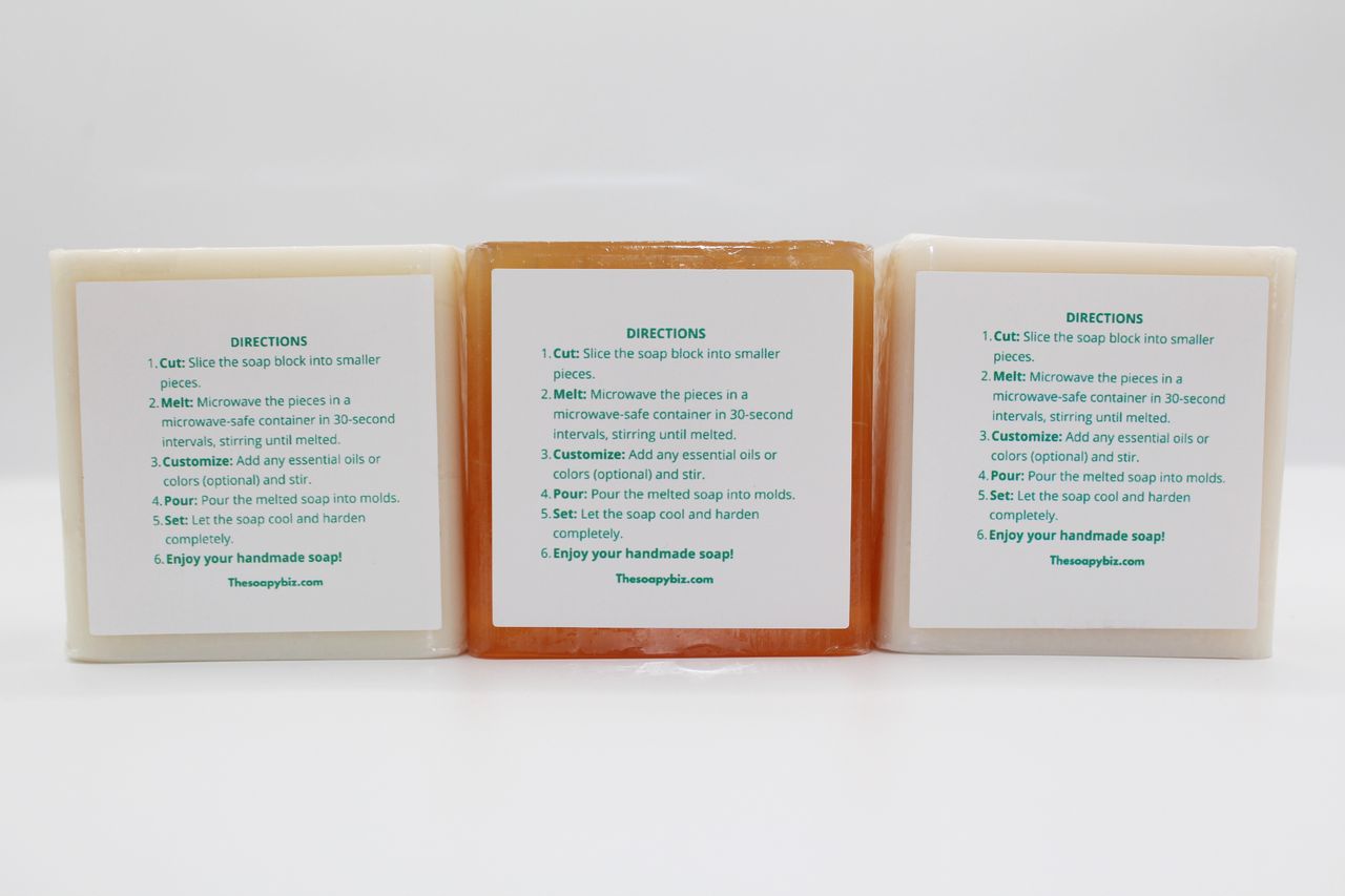 Natural Soap Trio Kit – Hemp Seed, Goat’s Milk & Shea Butter Bars for Hydrating Skincare