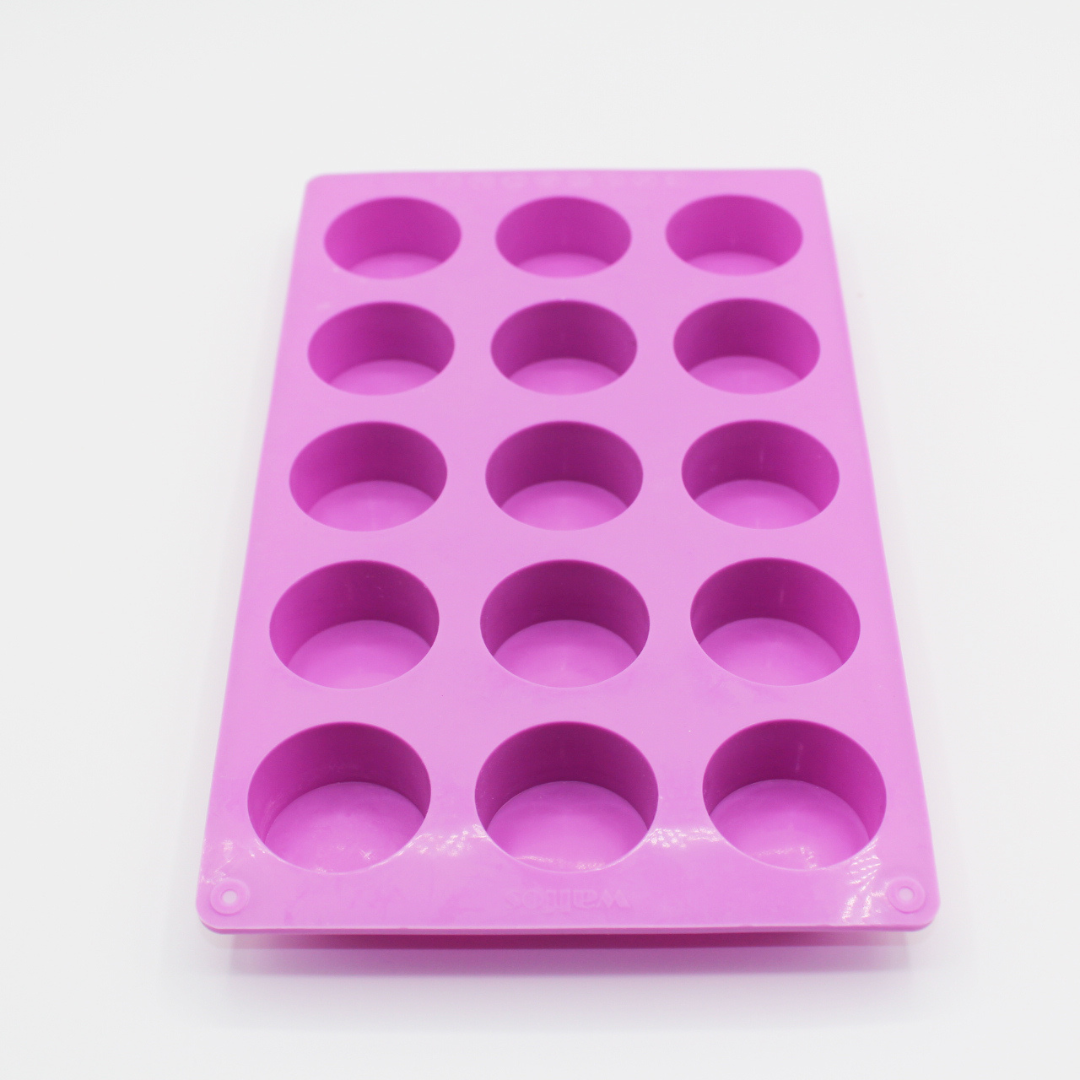 Shape & Pour – 3-Piece Soap Mold Set with Wooden Loaf, Rectangle & Circle Molds
