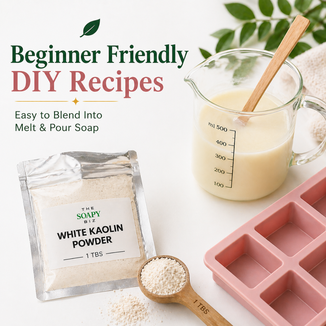 Soothing Skin Powders Set – DIY Soap Making & Self-Care Powder Kit for Beginners