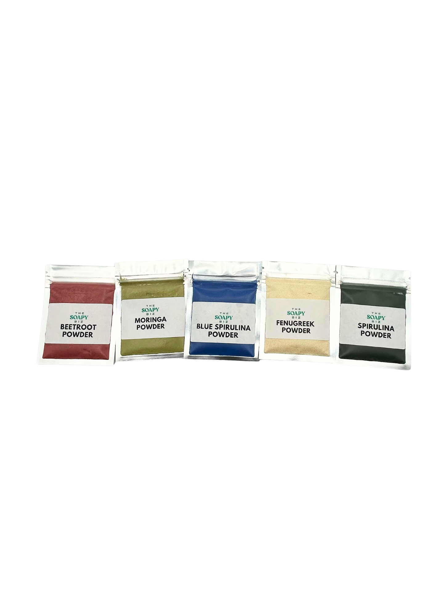 Superfood Soap Kit – DIY Bars with Spirulina, Beetroot, Moringa, Fenugreek & Blue Spirulina