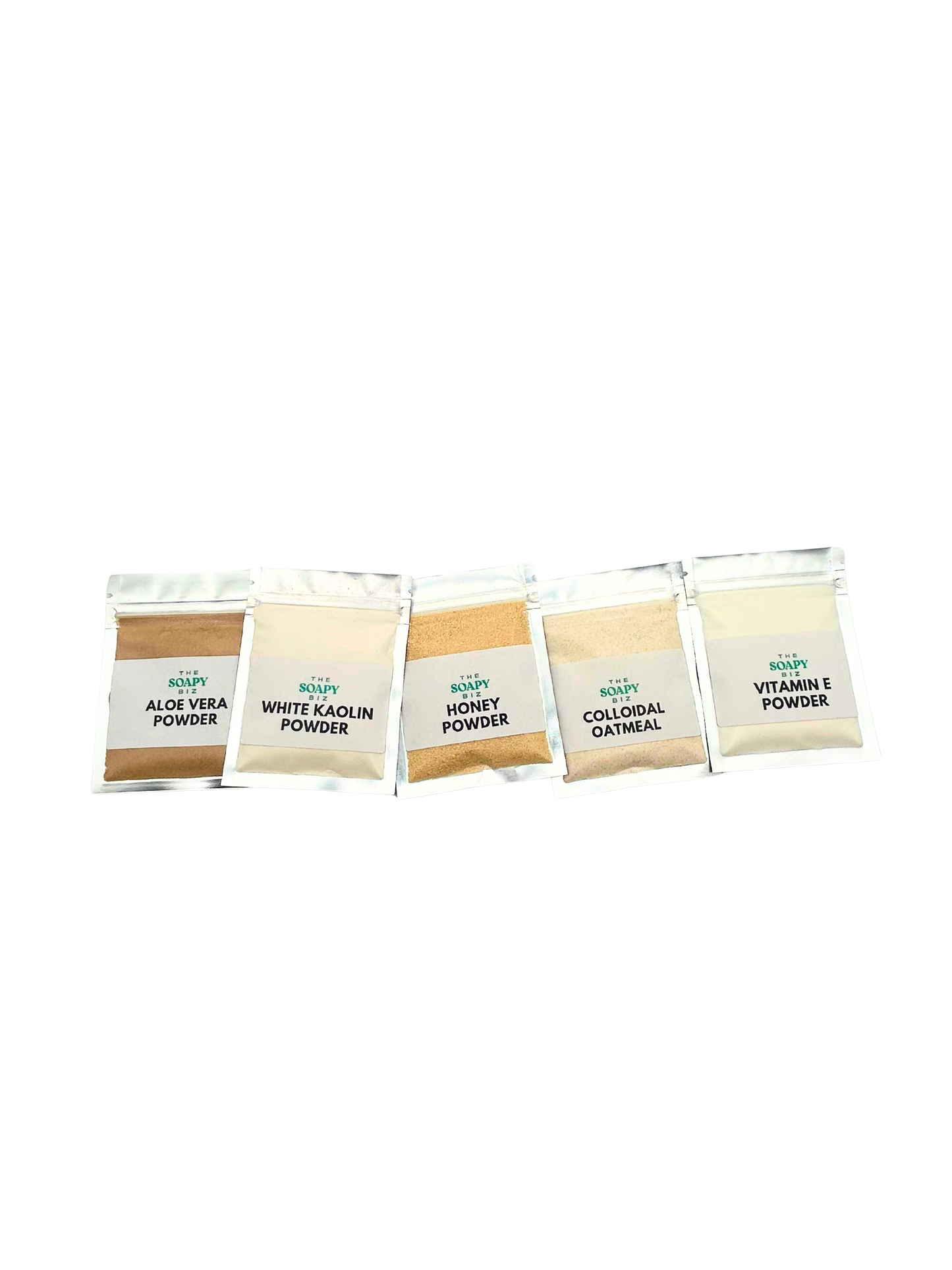 Soothing & Moisturizing Soap Kit – DIY Bars with Honey, Aloe Vera, Oatmeal, Vitamin E & White Kaolin