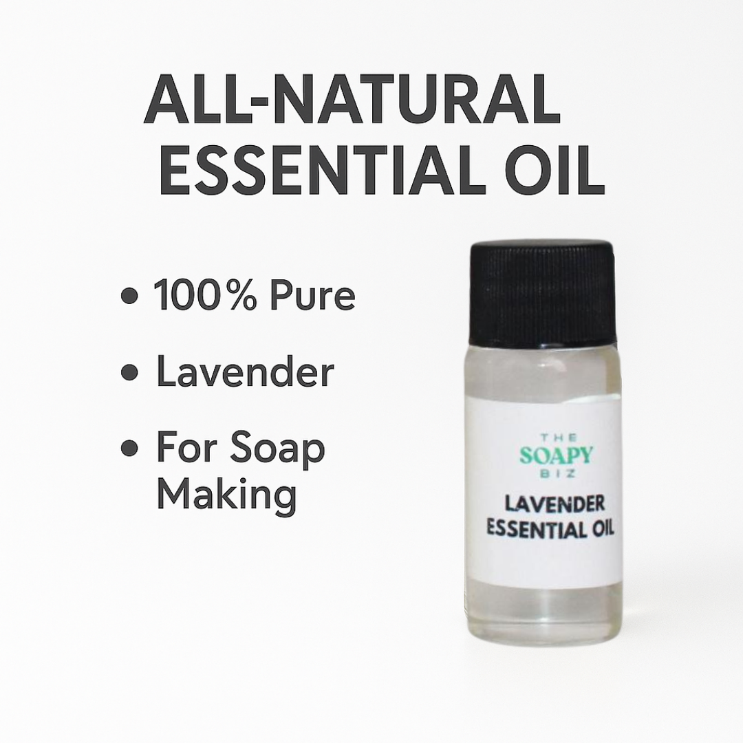 Calm Bloom – Goat Milk Soap Making Kit with Lavender Essential Oil