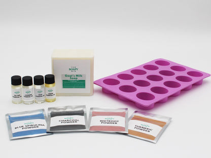 Everyday Artisan – 11-Piece Goat Milk Soap Making Kit for Beginners & DIY Enthusiasts