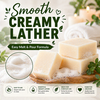 Premium Goat’s Milk Soap Base – DIY Melt & Pour Soap Base for Handmade Soap Making 1-40 Pounds