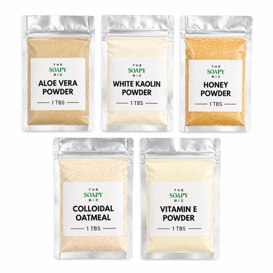 Soothing Skin Powders Set – DIY Soap Making & Self-Care Powder Kit for Beginners