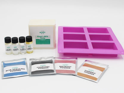 Everyday Artisan – 11-Piece Goat Milk Soap Making Kit for Beginners & DIY Enthusiasts