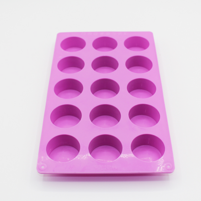 Shape & Pour – 3-Piece Soap Mold Set with Wooden Loaf, Rectangle & Circle Molds