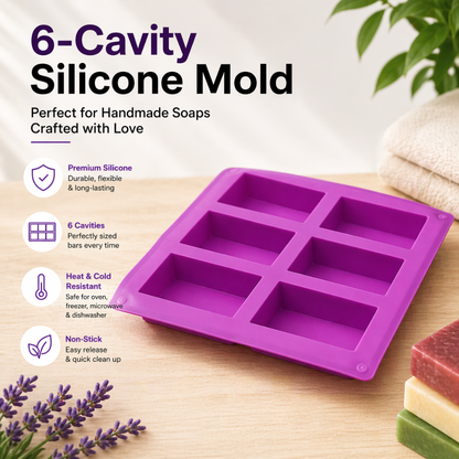 Lavender & Chamomile Soap Making Kit – DIY Melt & Pour Shea Butter Soap Kit for Beginners