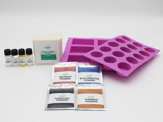 Everyday Artisan – 11-Piece Goat Milk Soap Making Kit for Beginners & DIY Enthusiasts