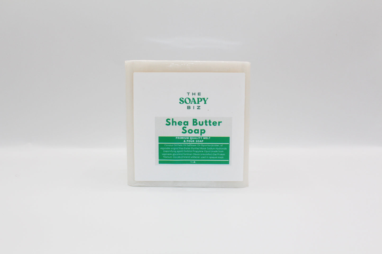 Frosted Lavender Soap Making Kit – Shea Butter, Goat's Milk, Hemp Seed Oil Soap Base with Peppermint & Lavender Oils