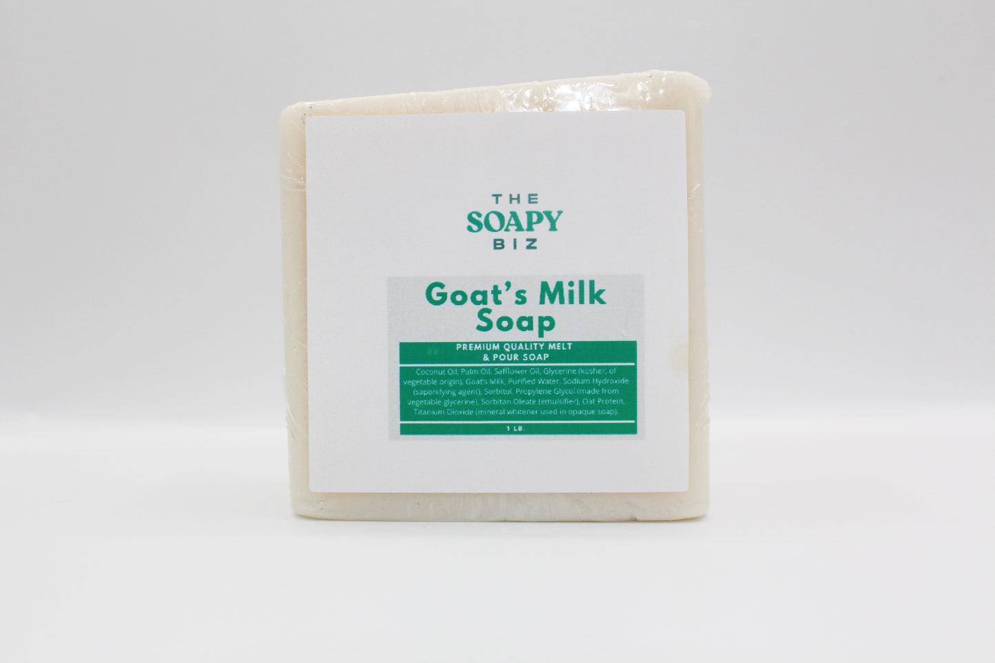 Frosted Lavender Soap Making Kit – Shea Butter, Goat's Milk, Hemp Seed Oil Soap Base with Peppermint & Lavender Oils