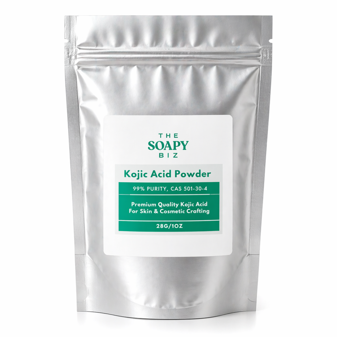 Kojic Acid Powder for DIY Soap Making & Cosmetic Crafting – Fine Powder for Handmade Soap, Skincare & Self-Care Projects