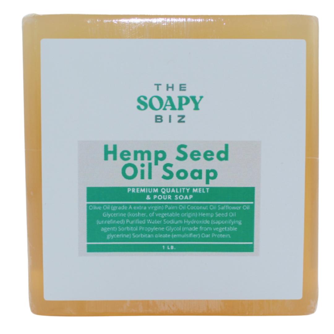 Bulk Soap Base – 40 lb Blocks of Goat Milk, Shea Butter, or Hemp Seed Oil (Makes 160 Bars)